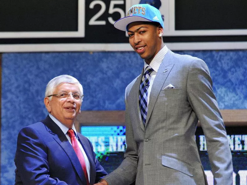 Anthony Davis and David Stern