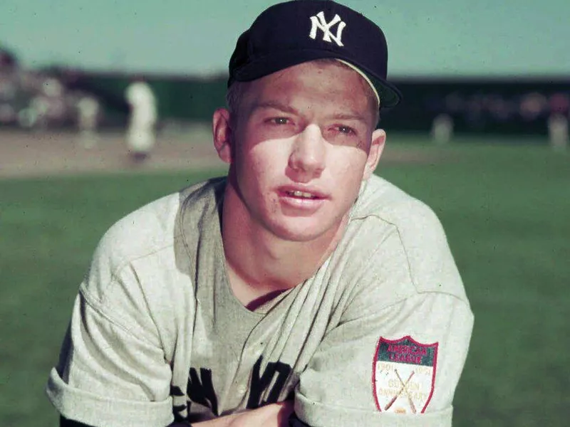 Mickey Mantle in 1951