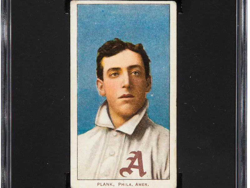 Eddie Plank 1909-11 T206 card