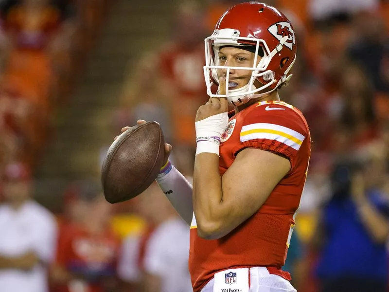 Kansas City Chiefs rookie quarterback Patrick Mahomes