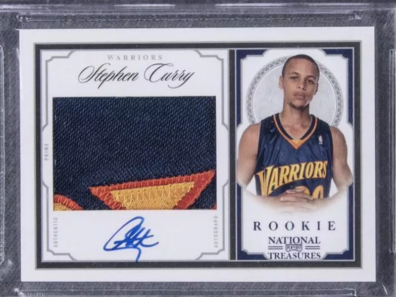 Stephen Curry 2009-10 Panini National Treasures card