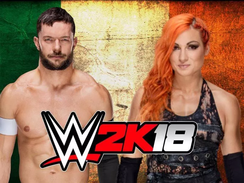 Finn Balor and Becky Lynch