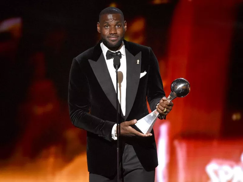 LeBron James at the ESPY Awards