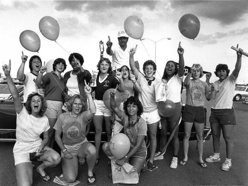 Texas A&M softball in 1987