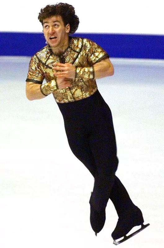 Canadian Elvis Stojko performs