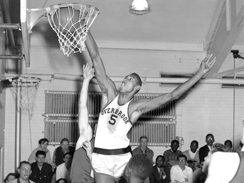 Overbrook High center Wilt Chamberlain