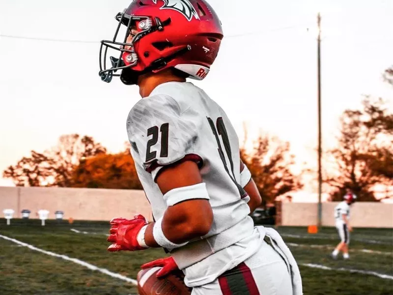 St. Joseph's Prep running back Erik Sanchez