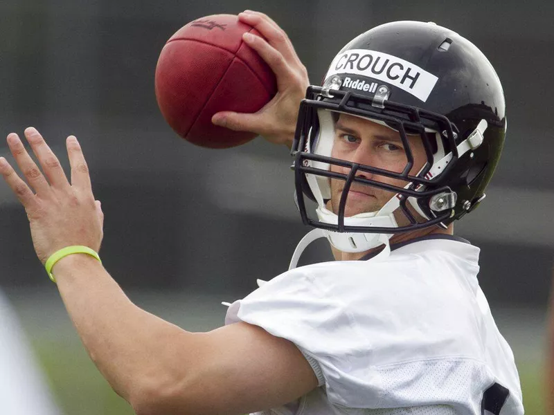 Omaha Nighthawks quarterback Eric Crouch