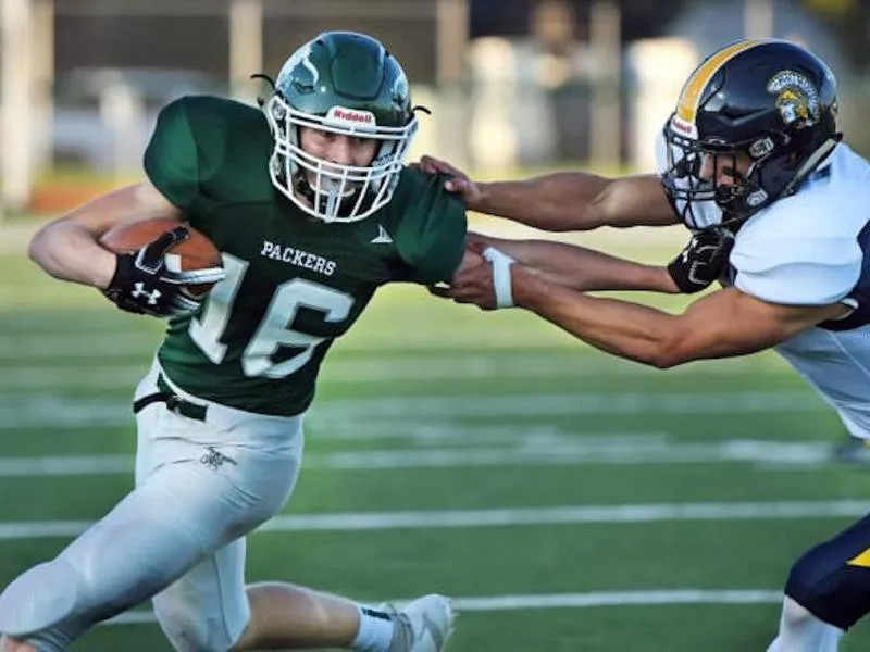 West Fargo High athlete Carson Hegerle