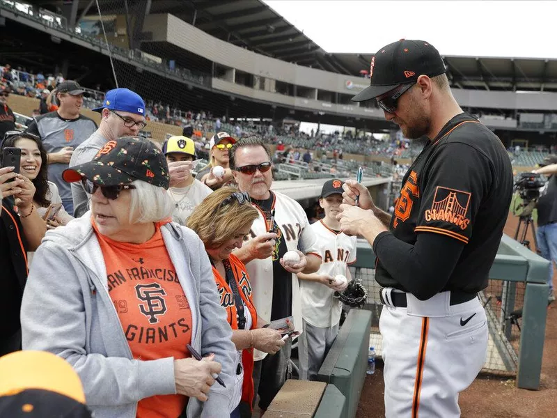 San Francisco Giants' Hunter Pence