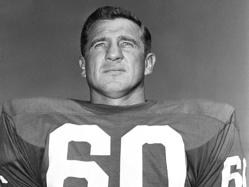 Philadelphia Eagles linebacker Chuck Bednarik