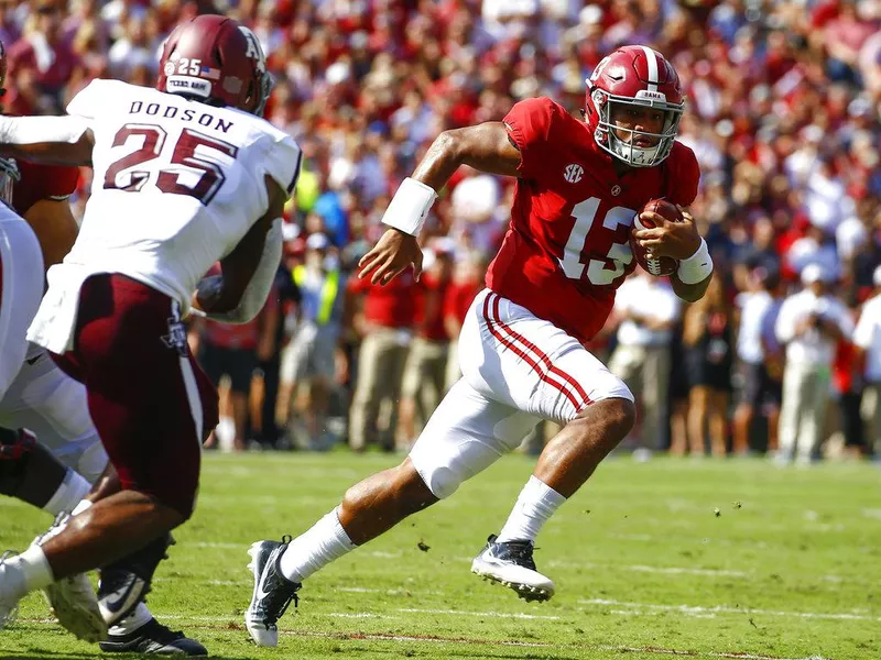 Alabama quarterback Tua Tagovailoa