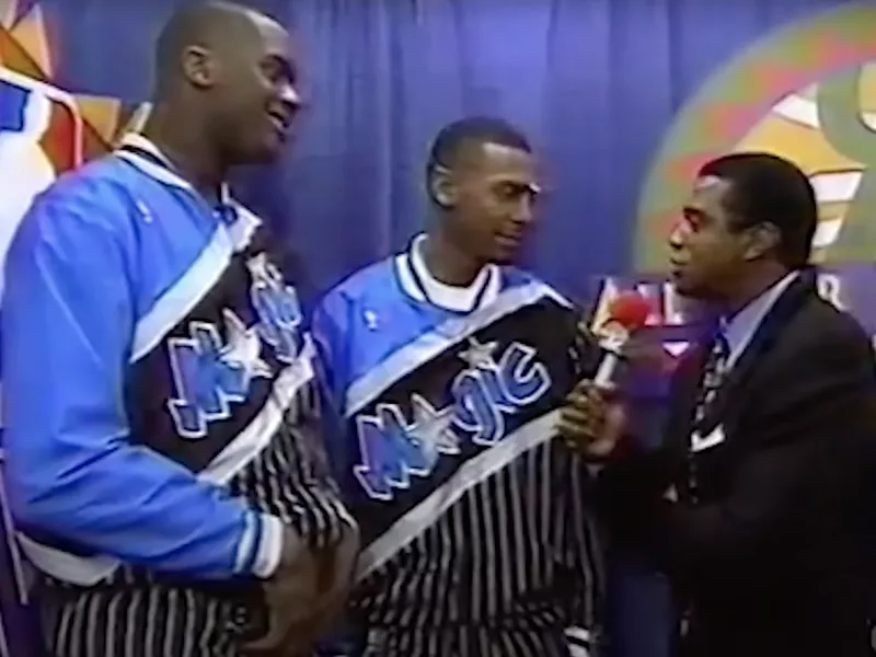 Shaquille O'Neal, Penny Hardaway interviewed by Ahmad Rashad