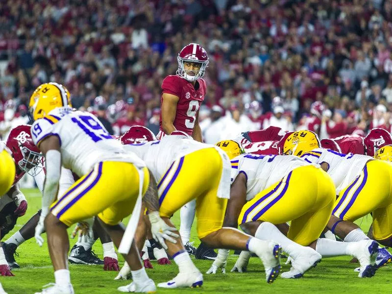 Football NCAA football Sports Alabama football SEC LSU