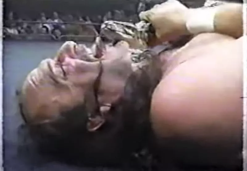 Jake the Snake Roberts Heroes of Wrestling match