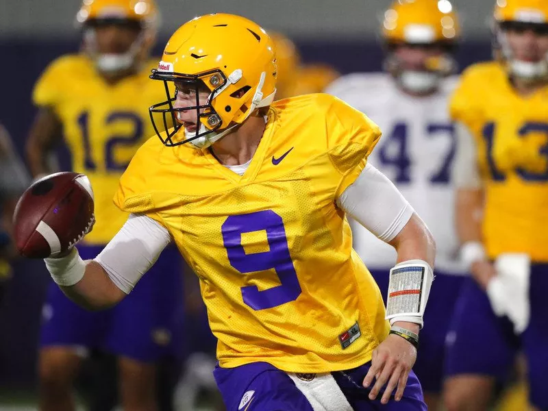 LSU quarterback Joe Burrow