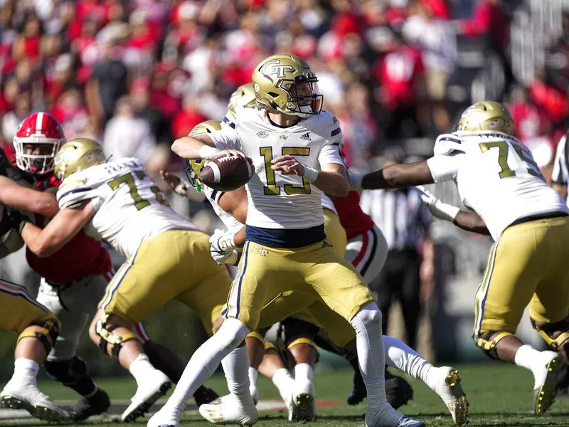 Georgia Tech quarterback Zach Gibson