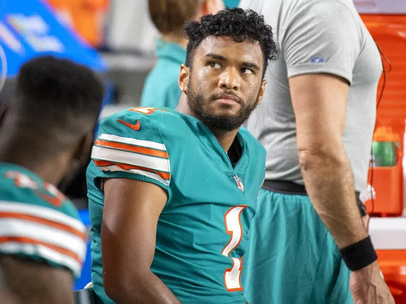 Miami Dolphins quarterback Tua Tagovailoa