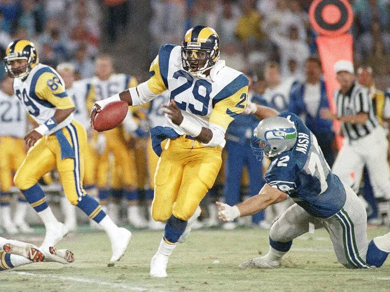 LA Rams RB Eric Dickerson