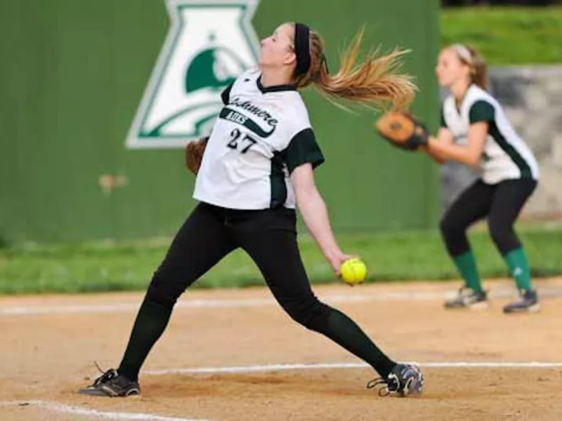 Archmere Academy pitcher Rachel Gillen