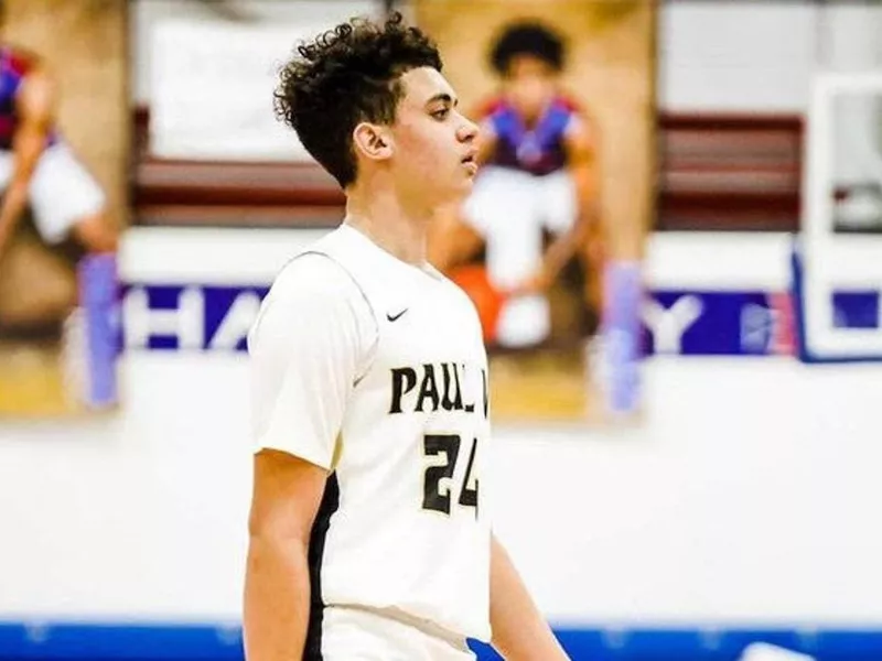 Paul IV Catholic High Forward Darren Harris