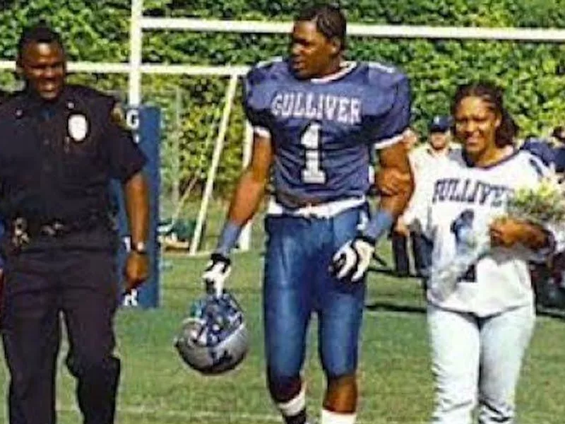 Gulliver Prep's Sean Taylor in 2000