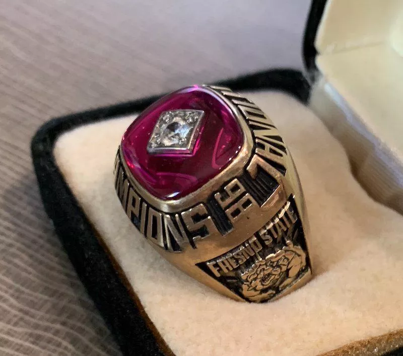 1998 Fresno State championship ring