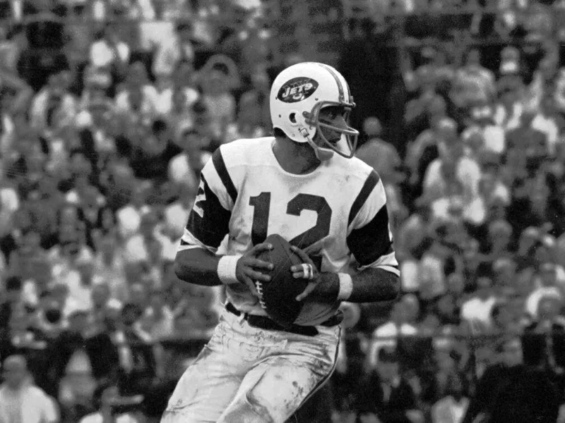 New York Jets quarterback Joe Namath