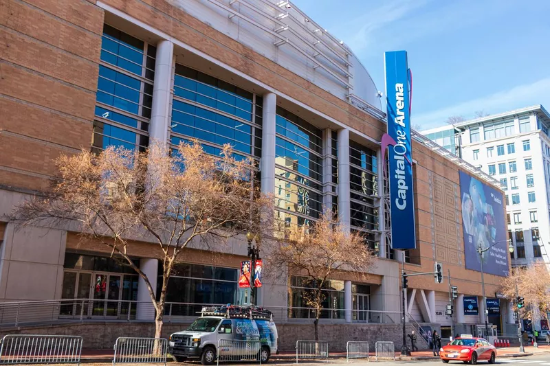 Capital One Arena in Washington, D.C.