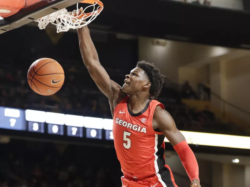 Georgia Guard Anthony Edwards