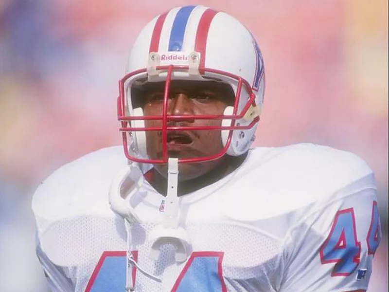 Houston Oilers running back Lorenzo White