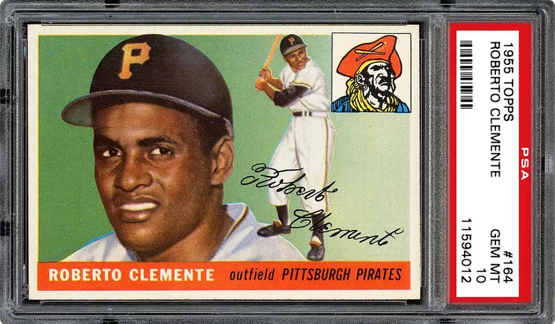 Roberto Clemente 1955 Topps Card