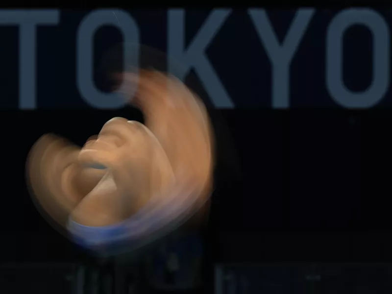 Kawan Figueredo Pereira competes in men's diving