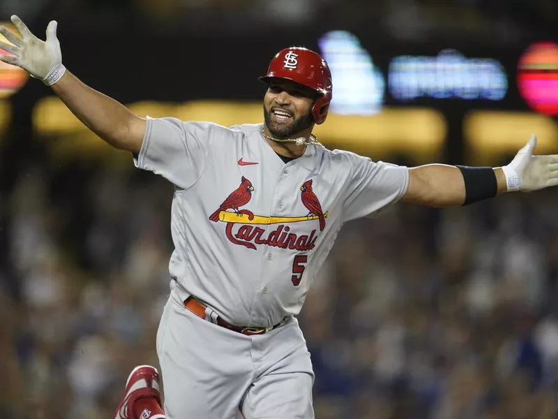 St. Louis Cardinals designated hitter Albert Pujols