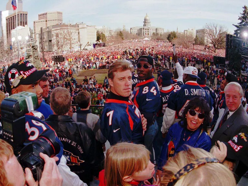 Broncos at super bowl