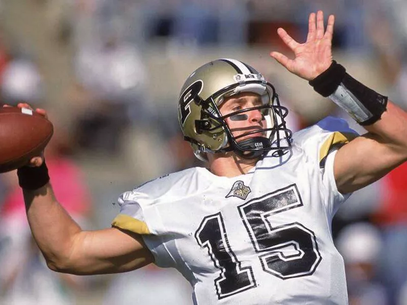 Purdue quarterback Drew Brees