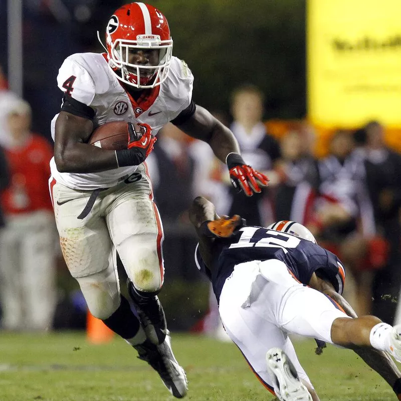 Georgia tailback Keith Marshall