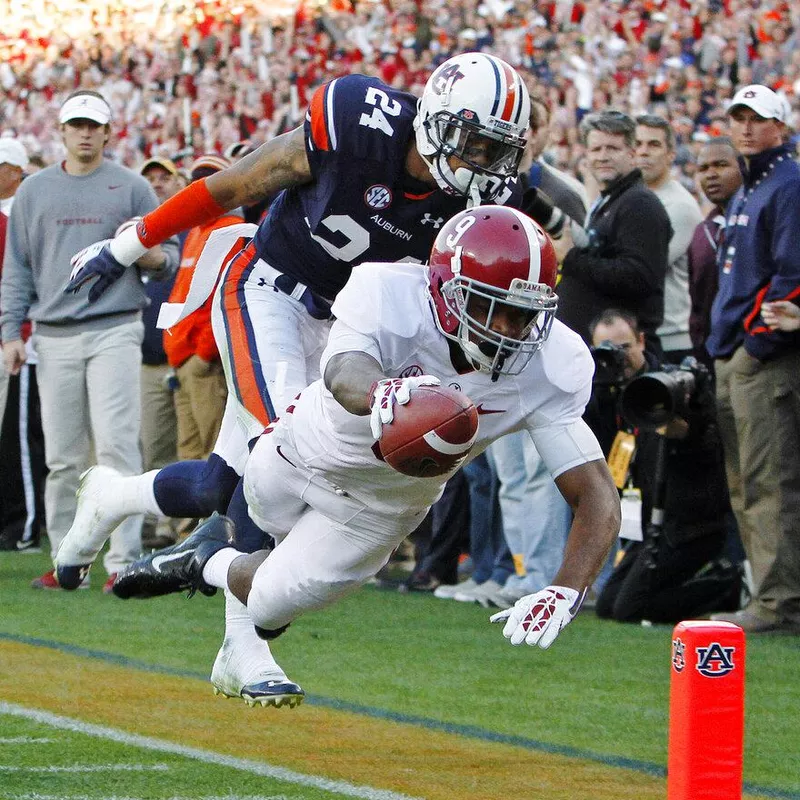 Alabama vs. Auburn at Jordan Hare Stadium