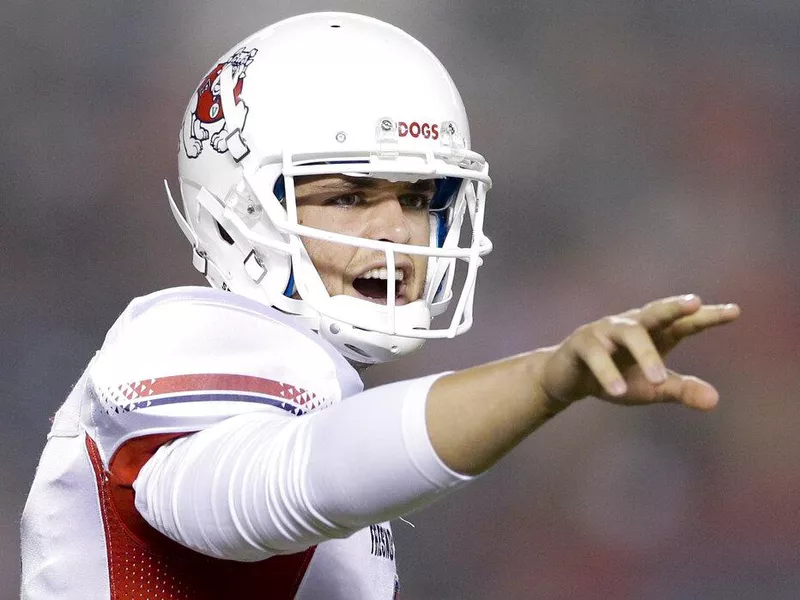 Fresno State quarterback Derek Carr