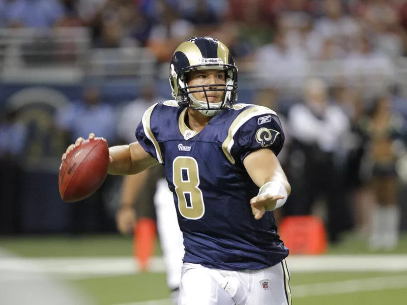 St. Louis Rams quarterback Sam Bradford