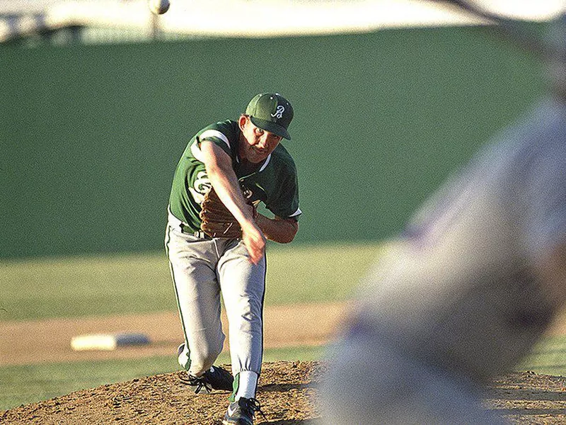 Brenham High right-handed pitcher Jon Peters