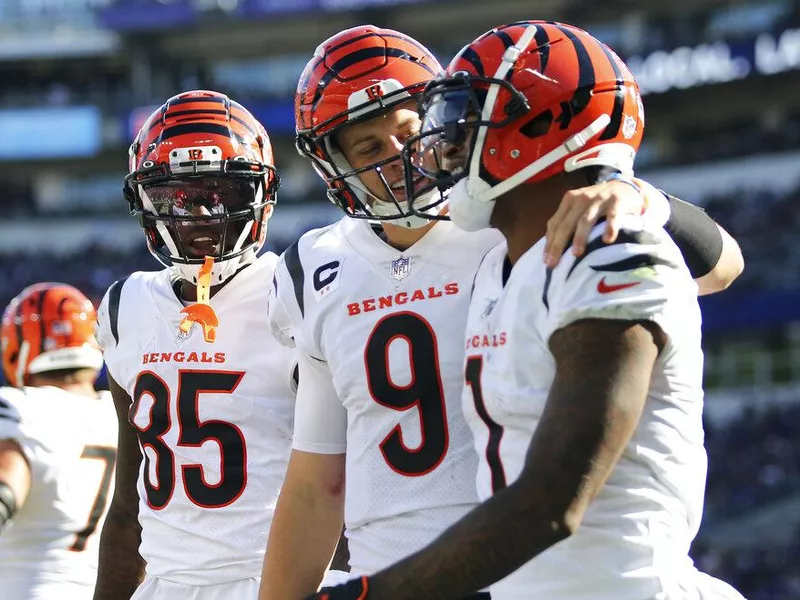 Joe Burrow and Ja'Marr Chase