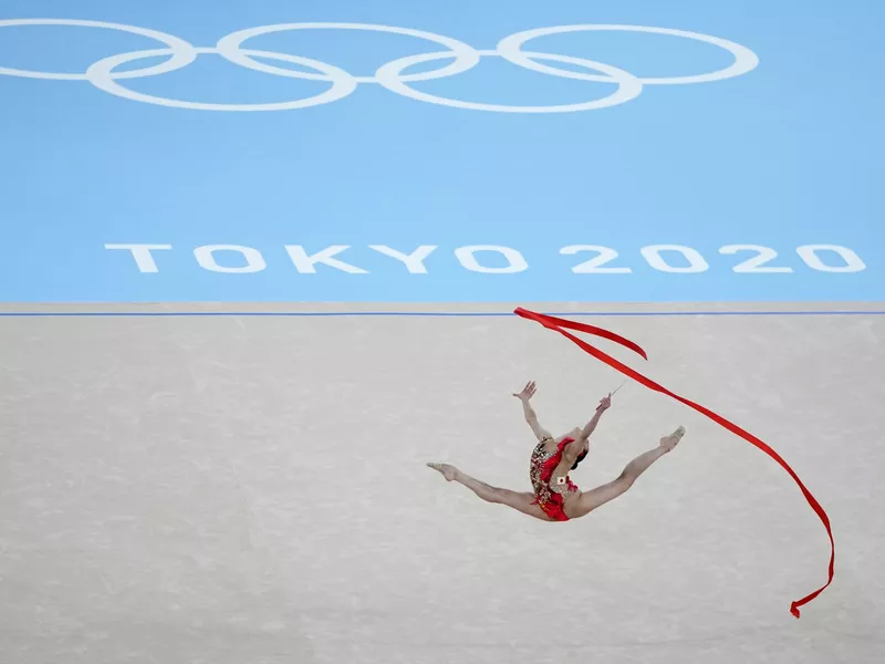 Chisaki Oiwa performs in 2020 Summer Olympic Games Summer Olympic games