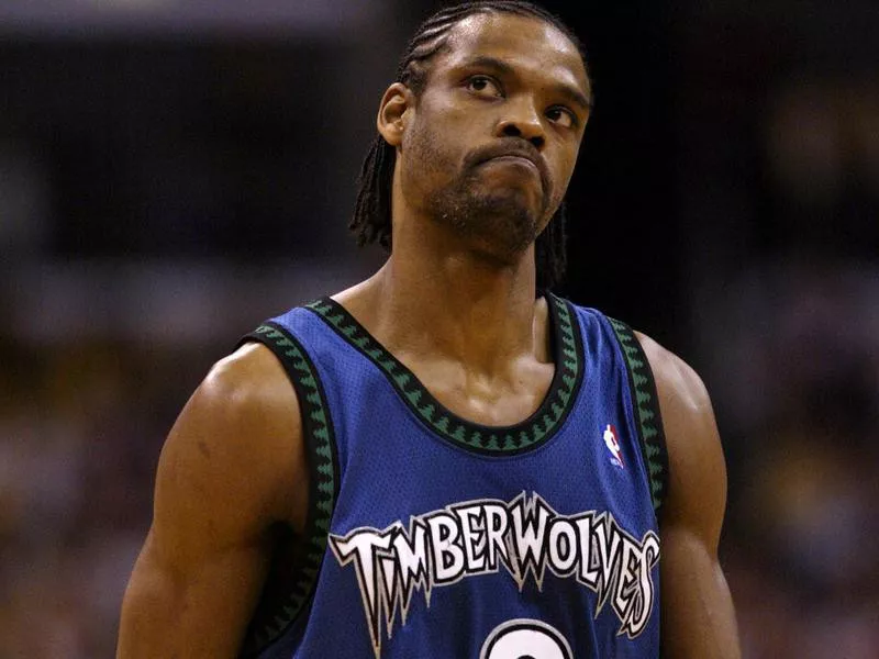 Minnesota Timberwolves forward Latrell Sprewell