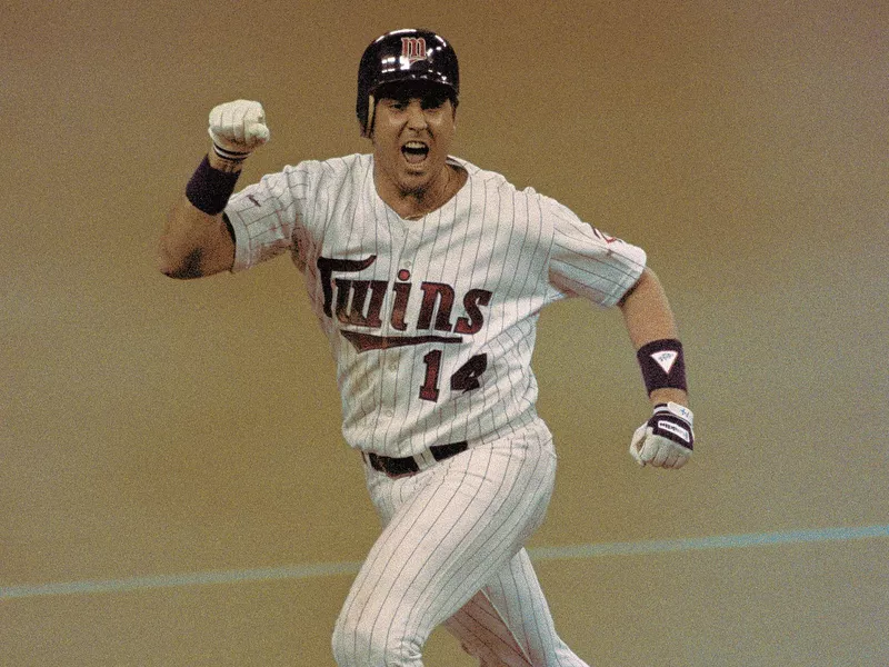 Kent Hrbek reacts