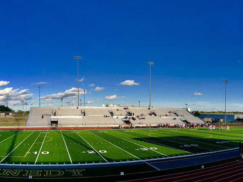 Kingston Stadium in Cedar Rapids, Iowa