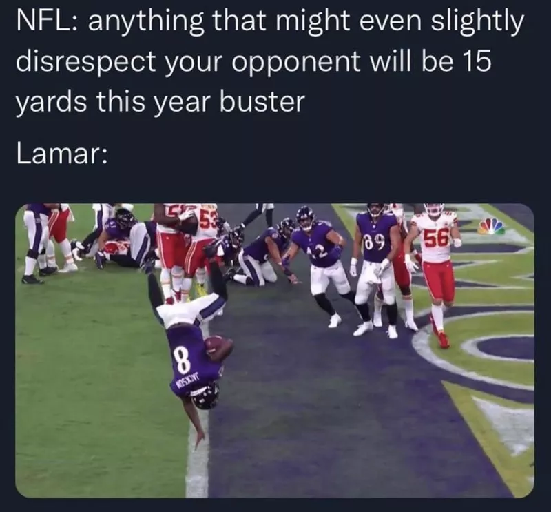 Lamar Jackson meme