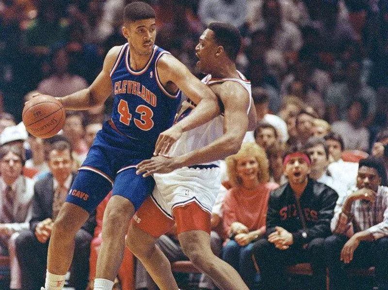 Brad Daugherty and Rick Mahorn