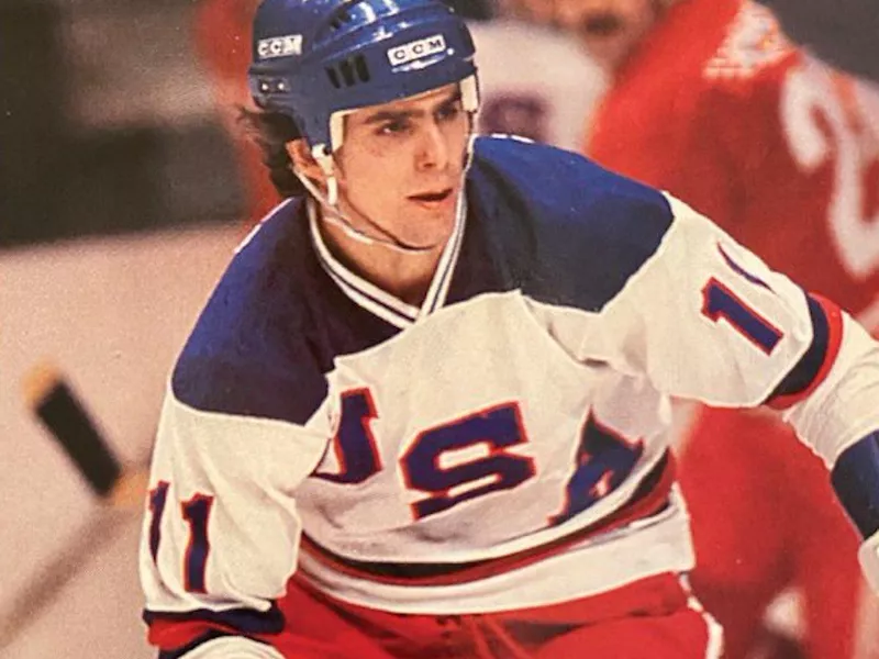 Steve Christoff in action with Team USA