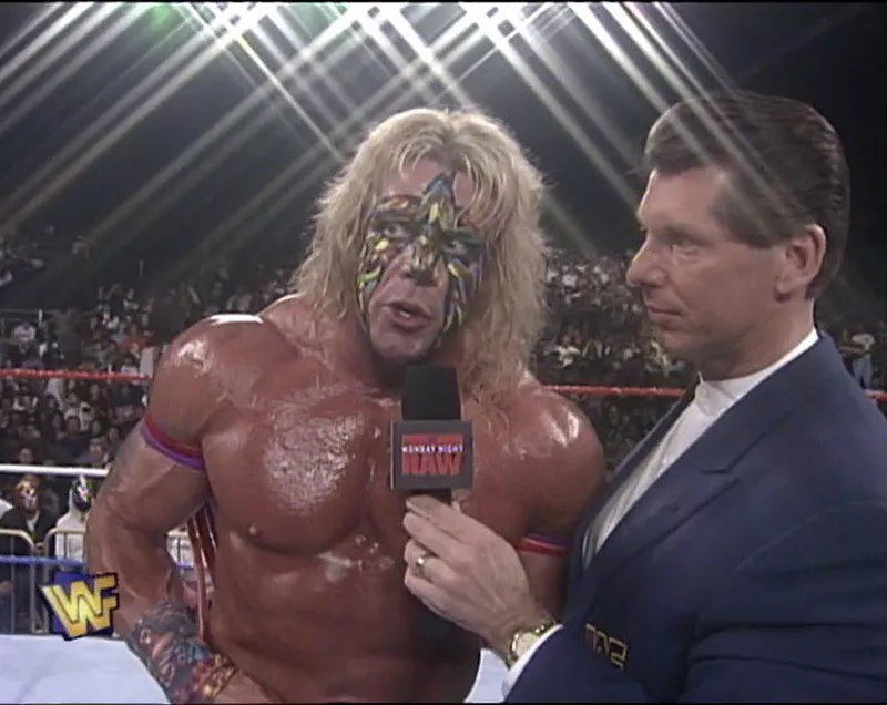 Ultimate Warrior and Vince McMahon